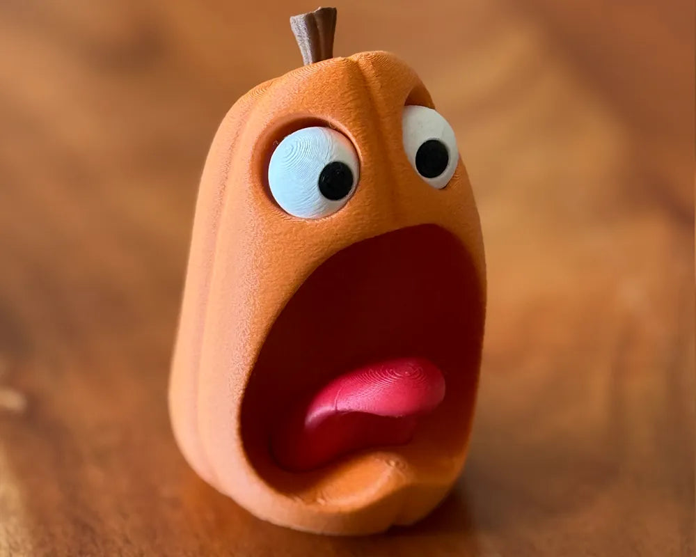 Screaming pumpkin
