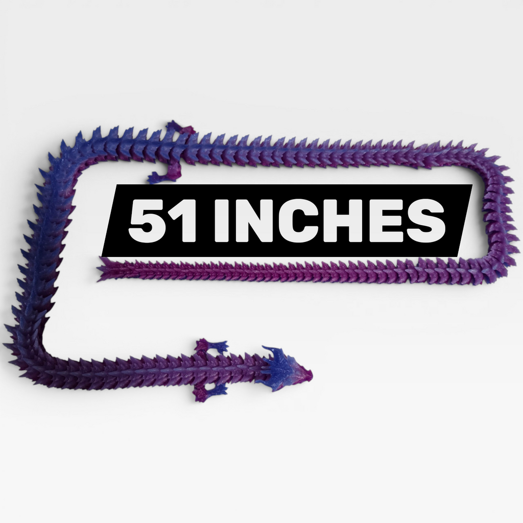 50in Infinity Serpent - Long Articulated Dragon
